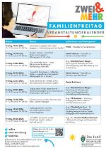 Terminübersicht von allen beschriebenen Veranstaltungen
